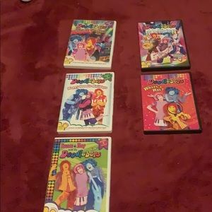 All 5 of my The Doodlebops DVD’s